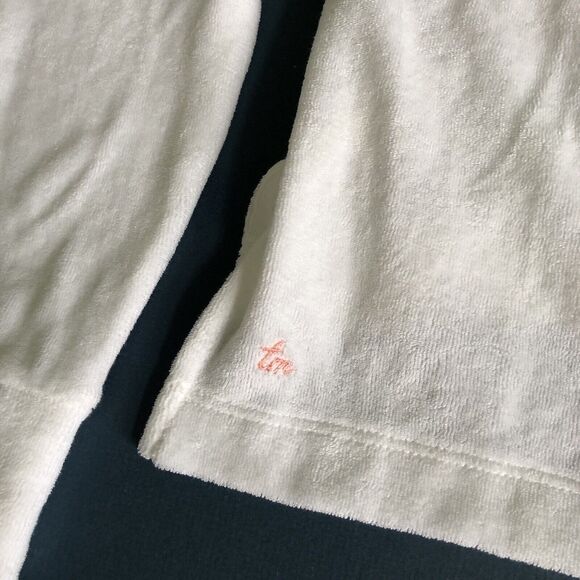 Travis Mathew SET Home Oasis Back In The Sun Baby Terry Top & Shorts White XS - Picture 13 of 16